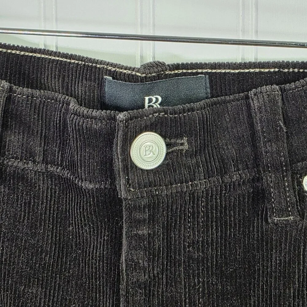 Banana Republic Corduroy Pants Mens 31x30 Brown Wide Leg Relaxed Stretch Jeans